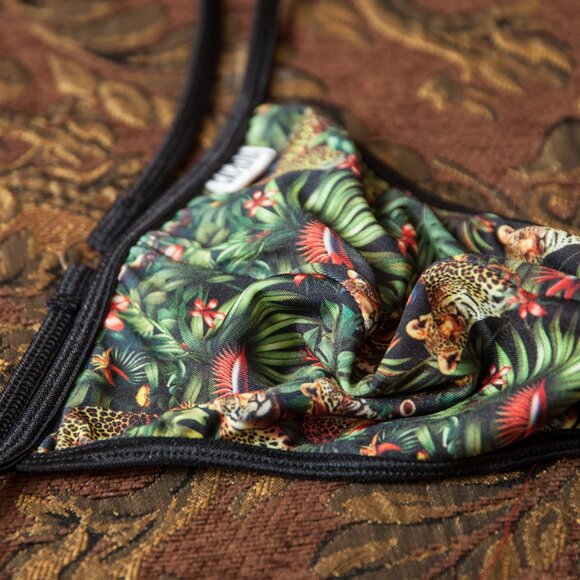 Mens Jungle Leopard Gstring - Picture 4 of 5